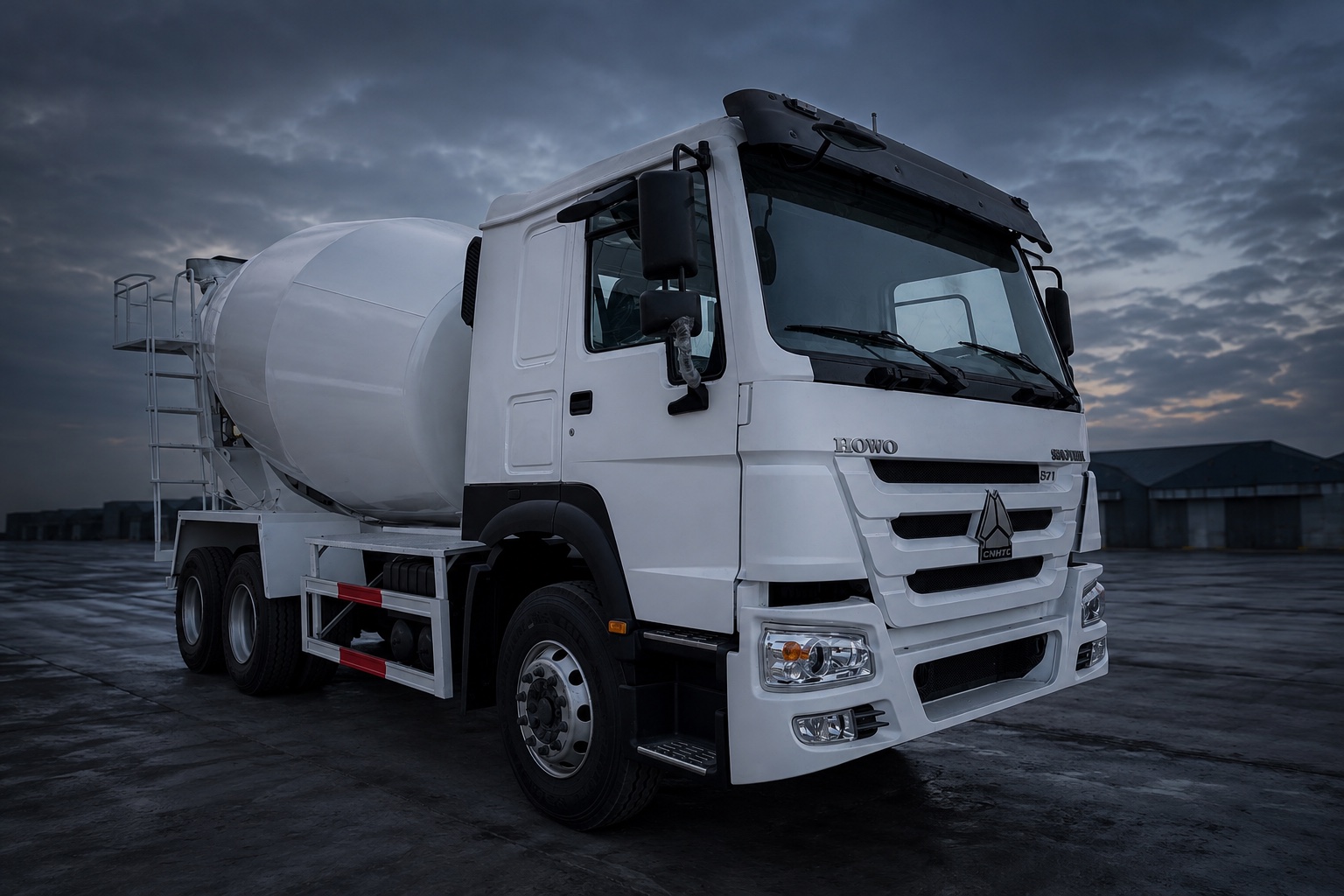 HOWO concrete mixer · Studio view