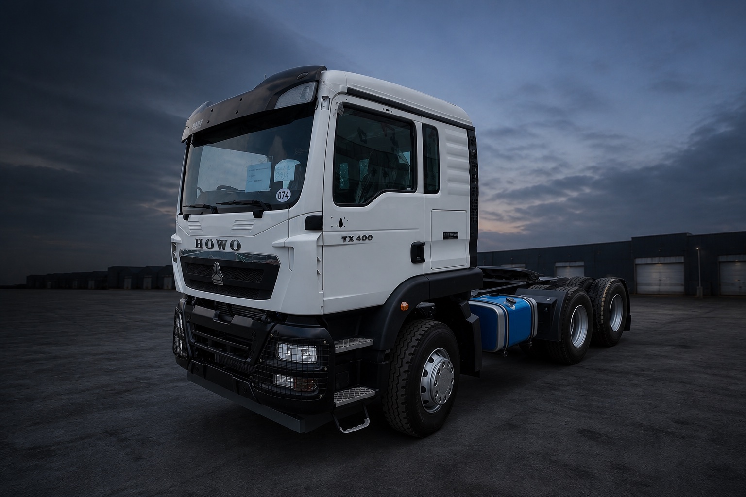 Tractor trucks — illustrative studio image