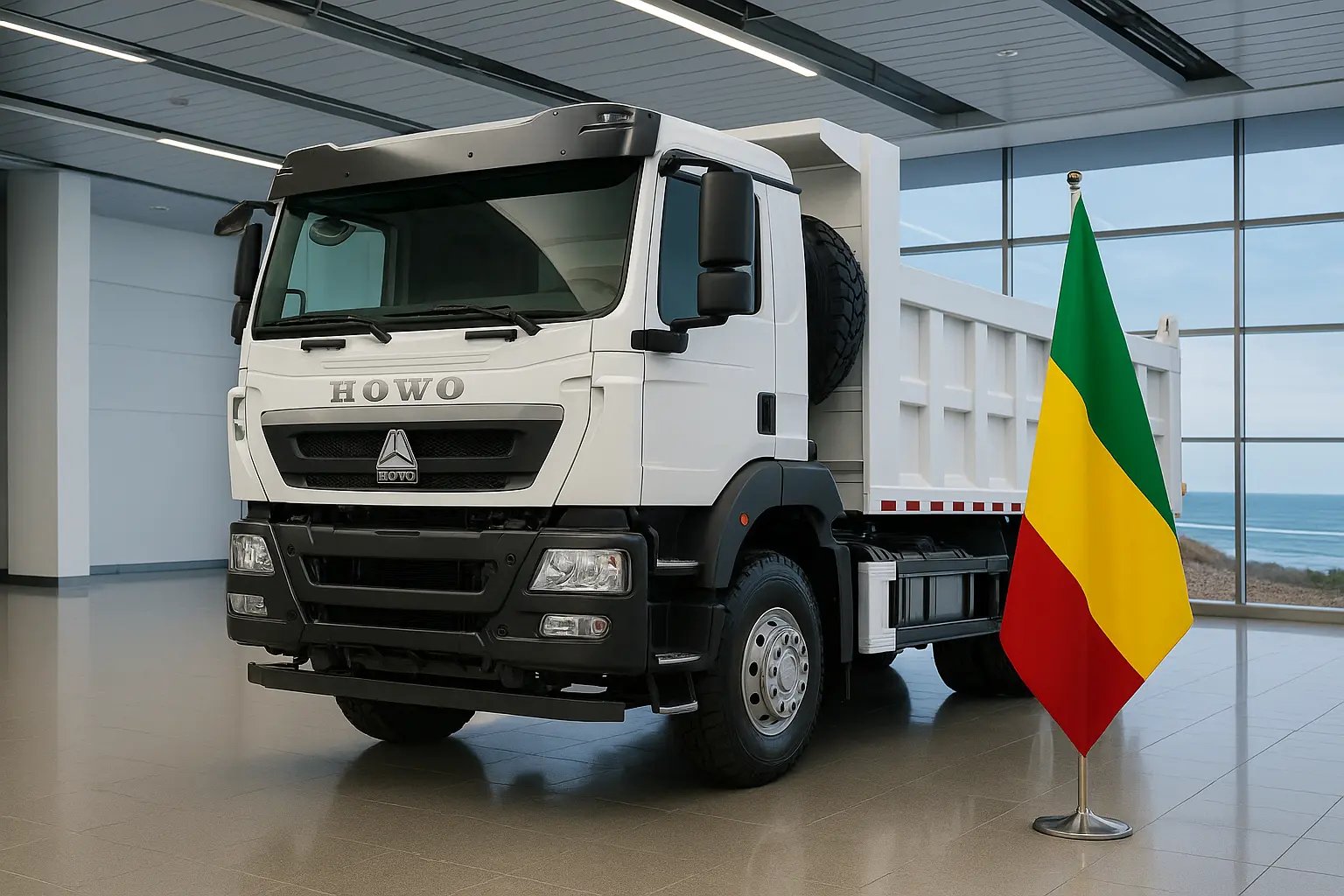 SINOTRUK HOWO trucks for Benin Cotonou port logistics and Niger corridor transport