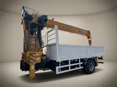 HOWO 6x4 Crane Truck (Boom Truck) – Crane boom detail